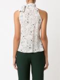 floral print blouse