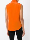 neck scarf blouse
