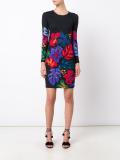 floral print knit dress