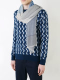 checked scarf