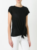 tie knot T-shirt 