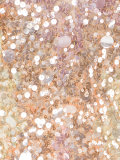 sequined V-neck top