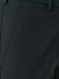 high-waisted trousers