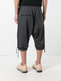 drawstring hem shorts