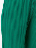 ribbed detail cropped pants 