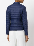 logo patch padded jacket