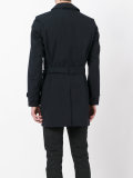 slim-fit trench coat