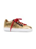 embellished eyelet sneakers