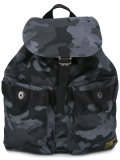 camouflage print backpack