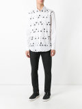 safety pin print shirt