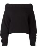 off-shoulder jumper