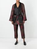 shawl robe trapeze jacket