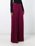 printed palazzo trousers