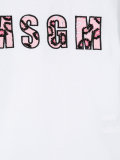 beaded logo T-shirt 