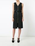 front zip dress