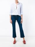 cropped bootcut jeans