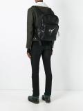 textured backpack