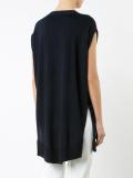 side split knit top