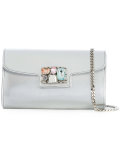jewelled clutch bag