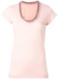 cupro collar T-shirt