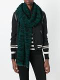 frayed edge scarf