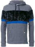 striped texture hoodie