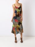 embroidered midi dress
