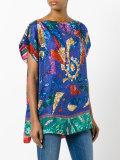 sequin detail blouse