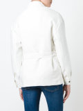 padded belted jacket