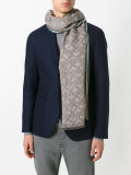 geometric pattern scarf