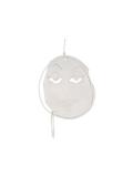 moon face earrings