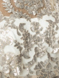 sequinned floral dress