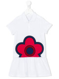 flower print polo dress