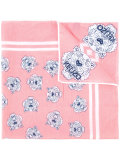tiger print neck scarf