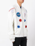 space motif bomber jacket