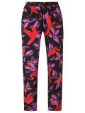 silk printed trousers