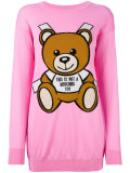 toy bear paper cut out sweater dress