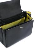flap closure tote bag