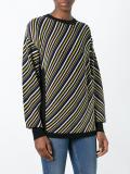 diagonal stripe jumper