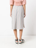 striped skirt