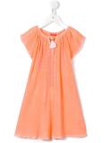 embroidered cheesecloth dress