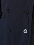 drawstring back trench coat