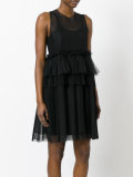 lace detail shift dress