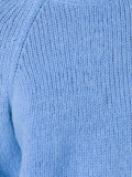 turtleneck fringed jumper