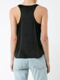 Satin Racer Tank