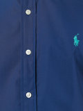 embroidered logo shirt