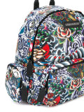 printed backpack