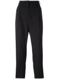 cropped tailored trousers