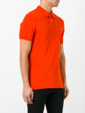 embroidered logo polo shirt 