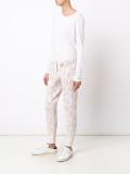 leopard print sweatpants